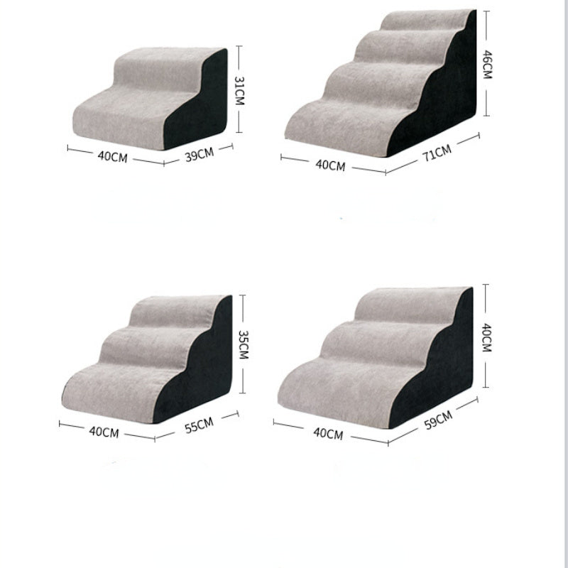 Non-Slip Pet Steps for Senior Dogs – 3 Step